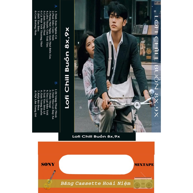 Băng Cassette Nhạc Loffi 8x9x