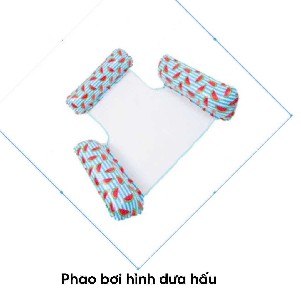 [TẶNG BƠM MINI]Phao bơi 3 ống gấp gọn,ghế phao thư giãn nổi trên nước