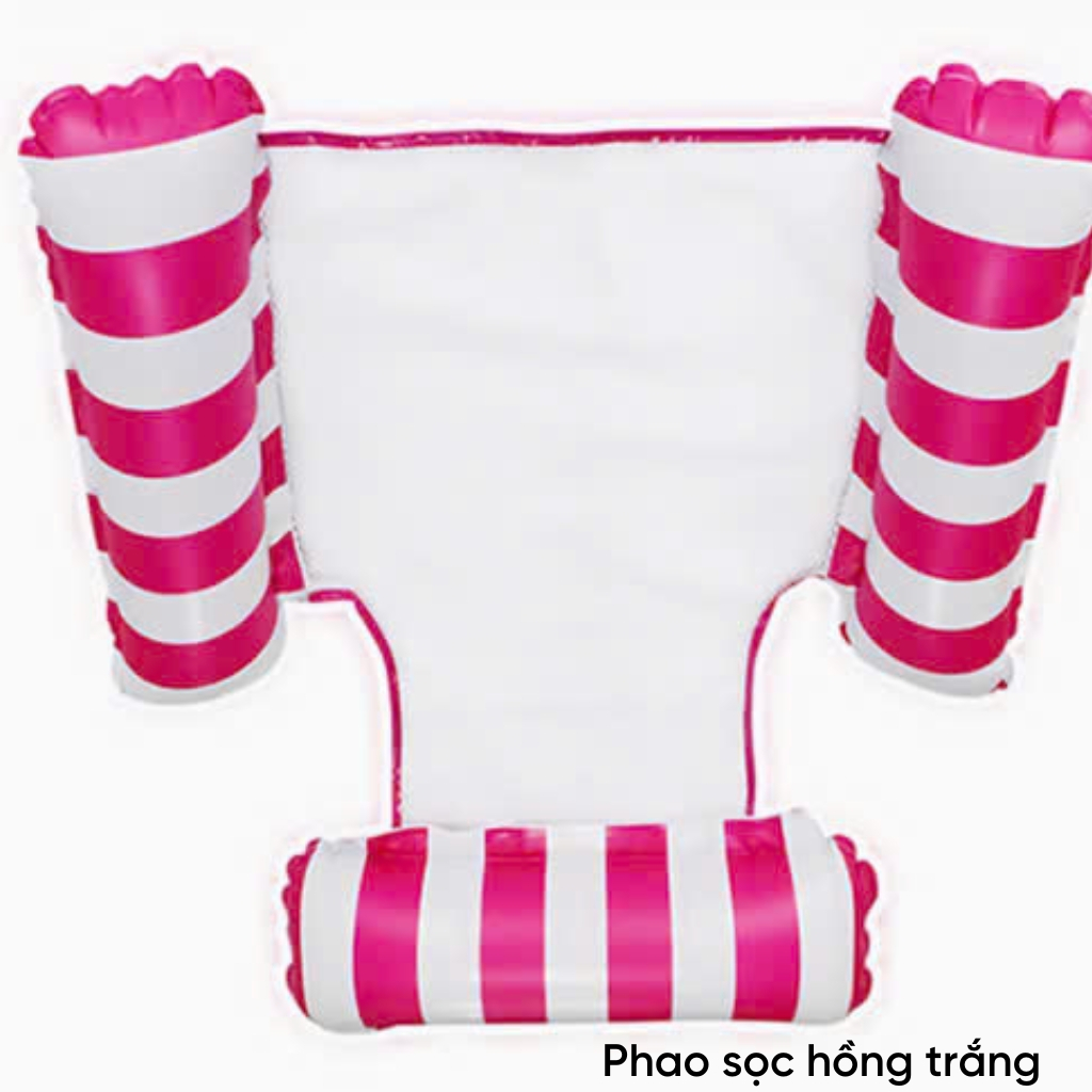 [TẶNG BƠM MINI]Phao bơi 3 ống gấp gọn,ghế phao thư giãn nổi trên nước