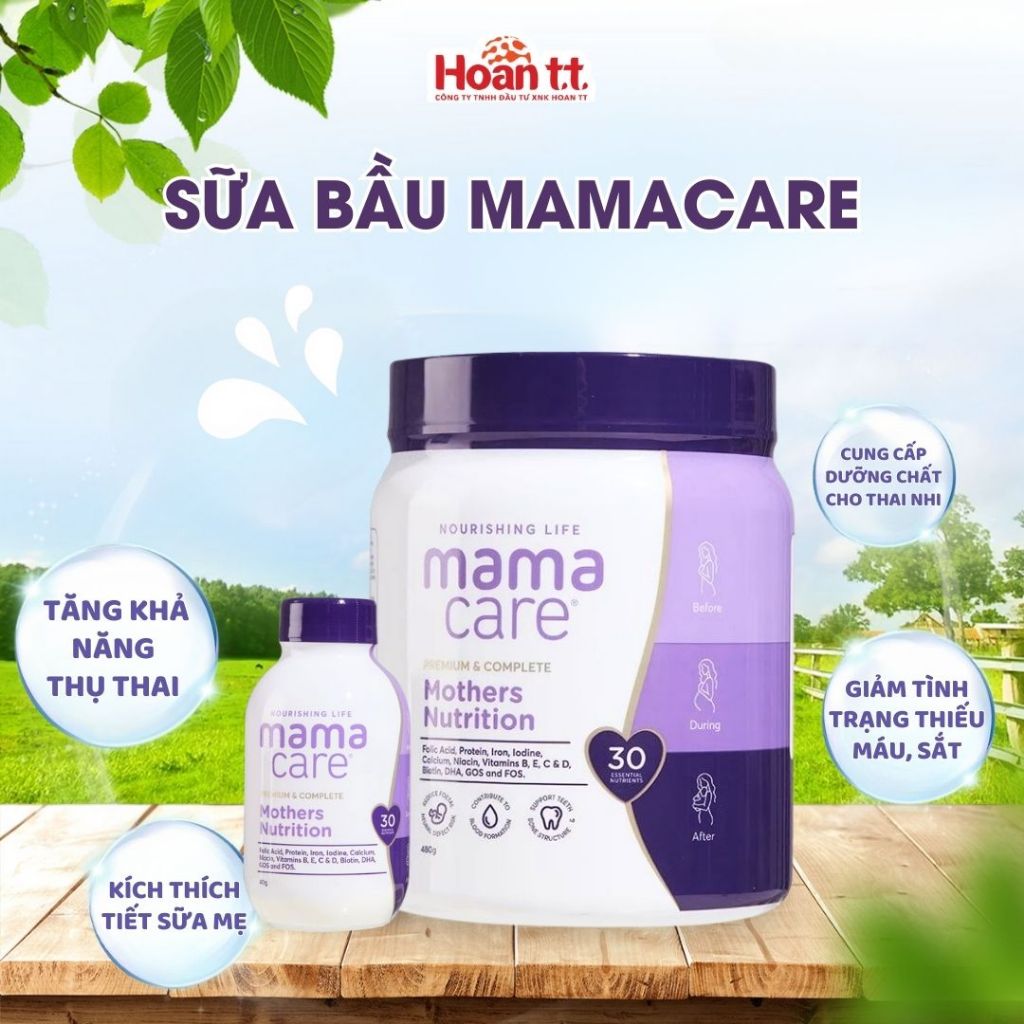 Ảnh Sữa Bầu Mama Care - Sữa Bổ Sung Dinh Dưỡng Cho Mẹ Bầu - Lợi Sữa Cho Mẹ Sau Sinh 2