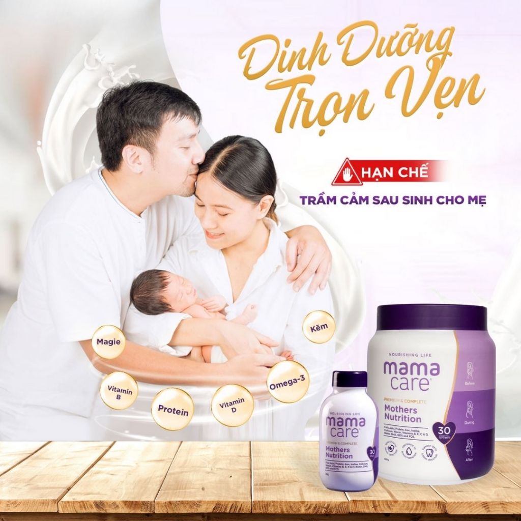 Ảnh Sữa Bầu Mama Care - Sữa Bổ Sung Dinh Dưỡng Cho Mẹ Bầu - Lợi Sữa Cho Mẹ Sau Sinh 3