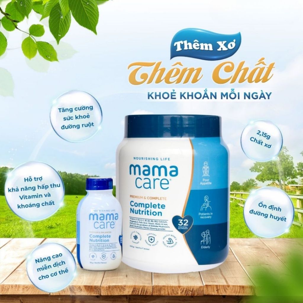 Ảnh Sữa Dinh Dưỡng Tăng Đề Kháng Cho Người Lớn Mama Care - Sữa Tăng Cân Cho Người Gầy- Sữa Bột Phục Hồi Sức Khỏe 3