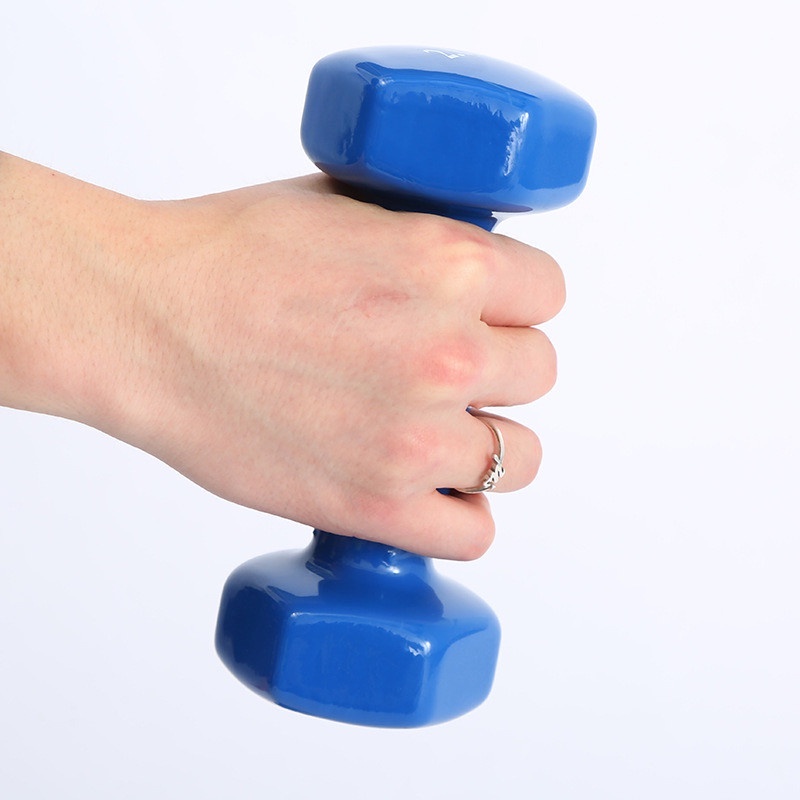 Tạ Tập Gym Tại Nhà Chất Liệu Gang Bọc Cao Su,Tạ Tay Nữ Chuyên Tập Gym, Yoga Cân Nặng Từ 1-6kg