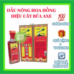 Dầu Hoa Hồng Hiệu Cây Búa Axe Brand Red Flower Oil 32ml-Hỗ trợ giảm các chứng đau cơ, đau lưng