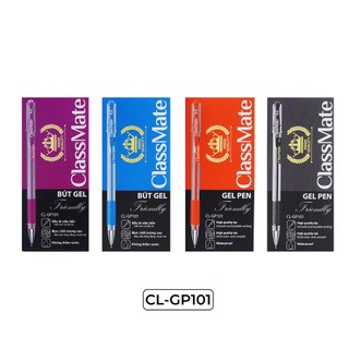 Bút Gel Classmate Bút Nước Xanh Đen Tím Đỏ Bút Bi Nước Ngòi 0.5mm Viết Trơn Nét Đẹp Luyện Viết Tiếng Trung GP101