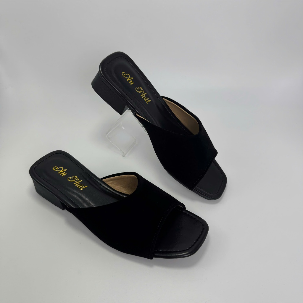 Dép nhung nữ cao cấp mã DN49- Dép nhung trung tuổi