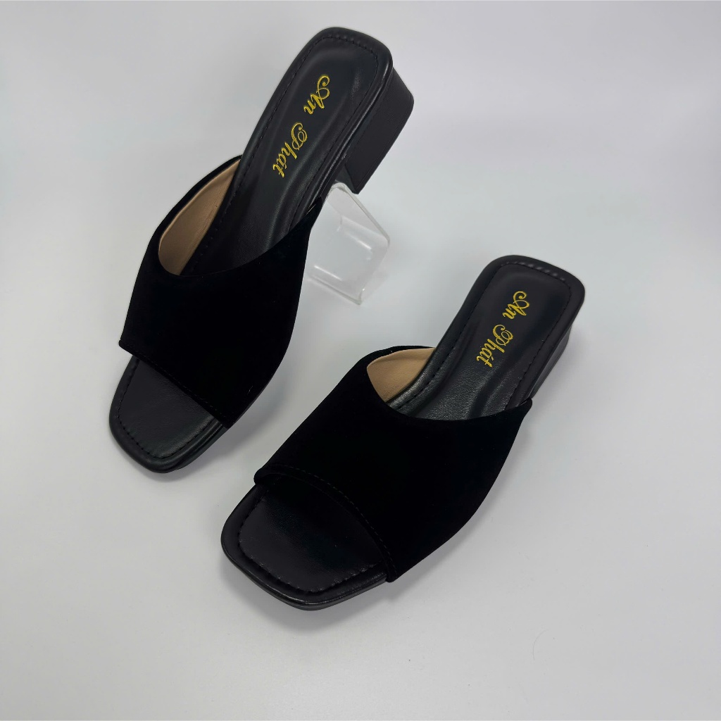 Dép nhung nữ cao cấp mã DN49- Dép nhung trung tuổi