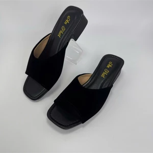 Dép nhung nữ cao cấp mã DN49- Dép nhung trung tuổi