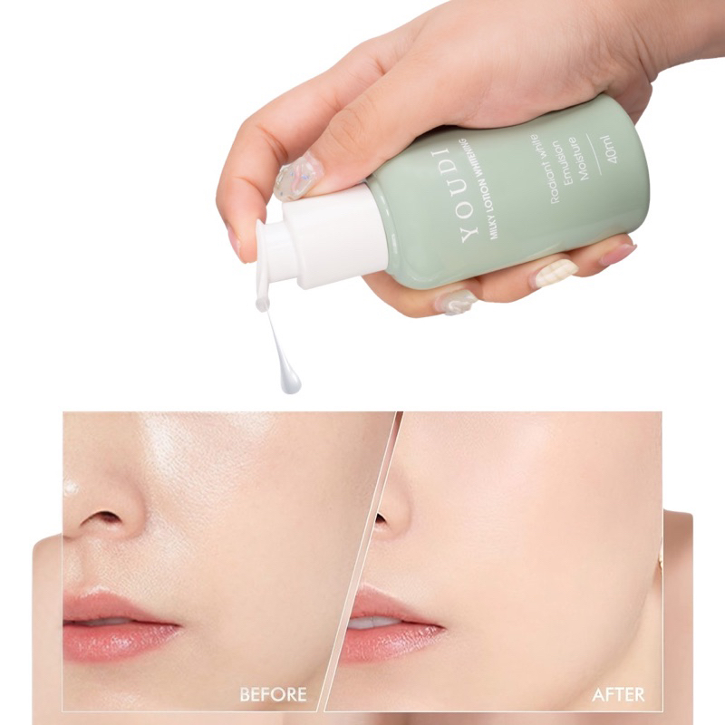 YOUDI Sữa Dưỡng Trắng Da Giữ Ẩm Mềm Mịn , Cải Thiện Độ Đàn Hồi  Cho Da 40ml