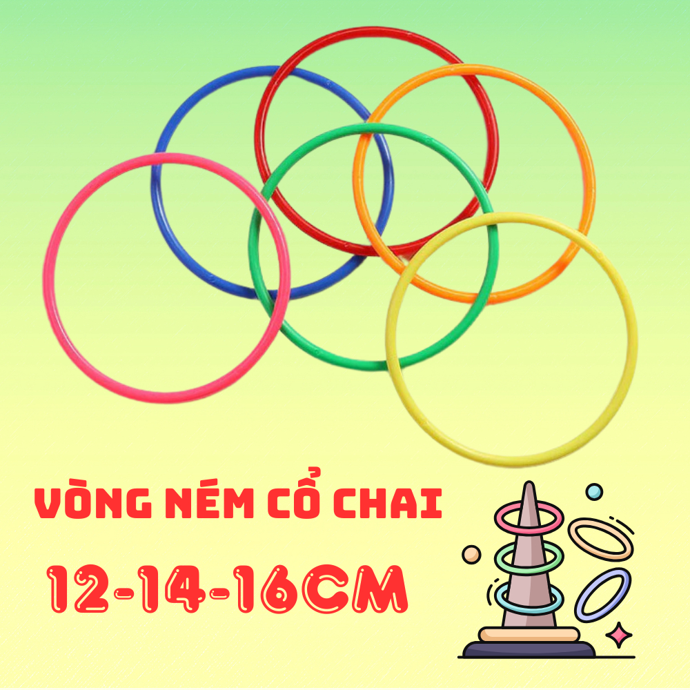 [GIÁ SỈ] Vòng ném cổ chai, vòng ném vận động trong các khu vui chơi ...