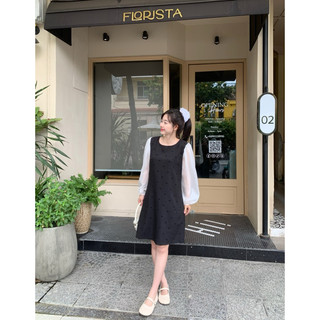 Sammi dress - đầm dáng ngắn hoạ tiết nơ nhí Ma Vie