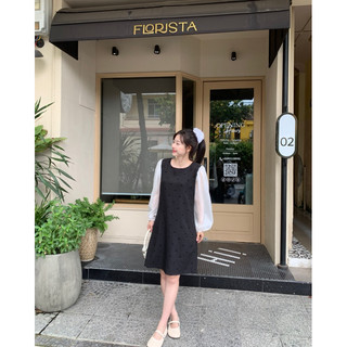 Sammi dress - đầm dáng ngắn hoạ tiết nơ nhí Ma Vie