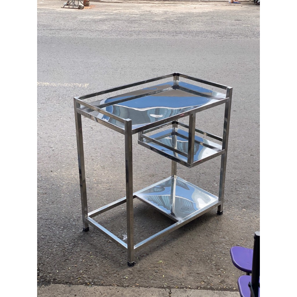 🔥 KỆ BẾP GA INOX 45x75 – GỌN GÀNG, CHẮC CHẮN, TIỆN LỢI 🔥