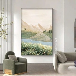 Tranh Treo Tường Canvas Size To Chủ Đề Thiên Nhiên Tươi Đẹp - Tranh Trang Trí Phòng Ngủ, Phòng Khách