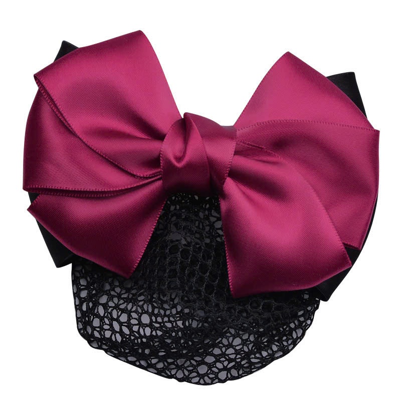 Product image Kẹp tóc túi lưới đầu hoa LAGU kẹp búi tóc cao cấp dành cho thư ký ý tá ngân hàng khách sạn tiếp viên phục vụ KBT002