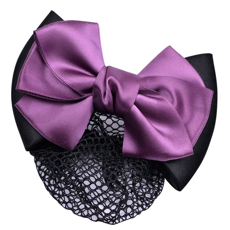 Product image Kẹp tóc túi lưới đầu hoa LAGU kẹp búi tóc cao cấp dành cho thư ký ý tá ngân hàng khách sạn tiếp viên phục vụ KBT003