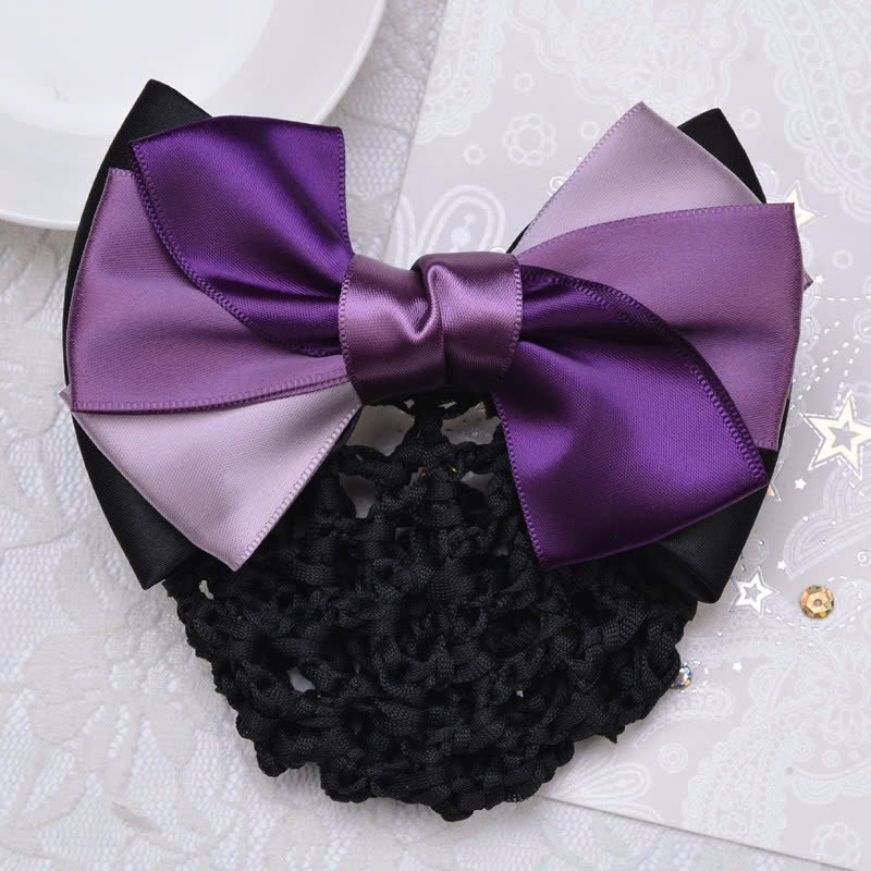 Product image Kẹp tóc túi lưới đầu hoa LAGU kẹp búi tóc cao cấp dành cho thư ký ý tá ngân hàng khách sạn tiếp viên phục vụ KBT007