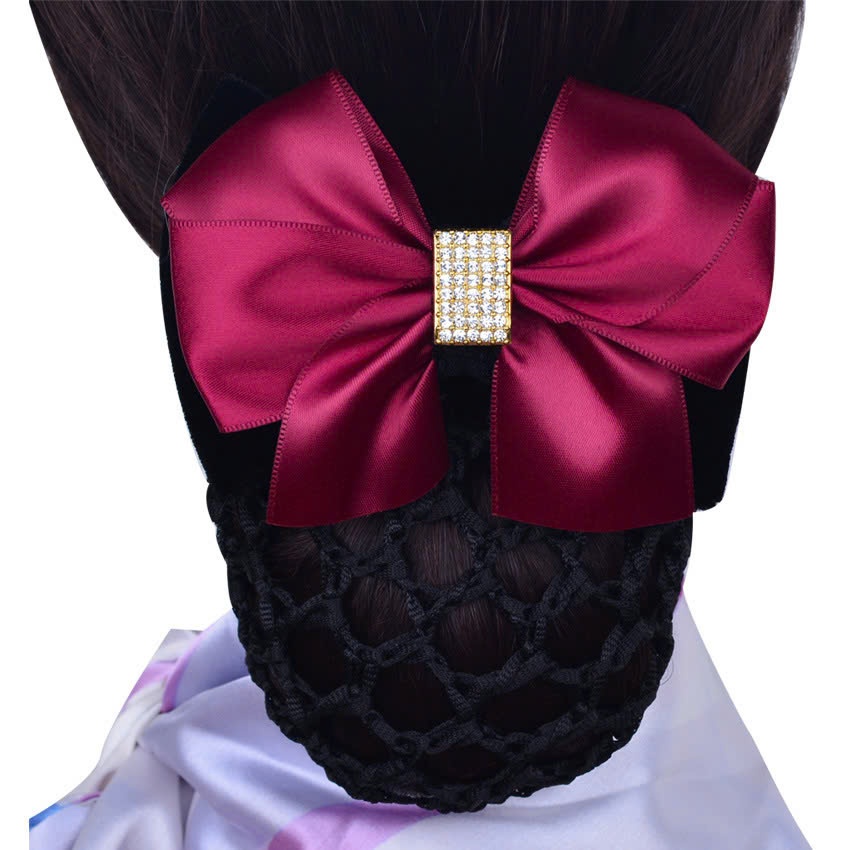 Product image Kẹp tóc túi lưới đầu hoa LAGU kẹp búi tóc cao cấp dành cho thư ký ý tá ngân hàng khách sạn tiếp viên phục vụ KBT025