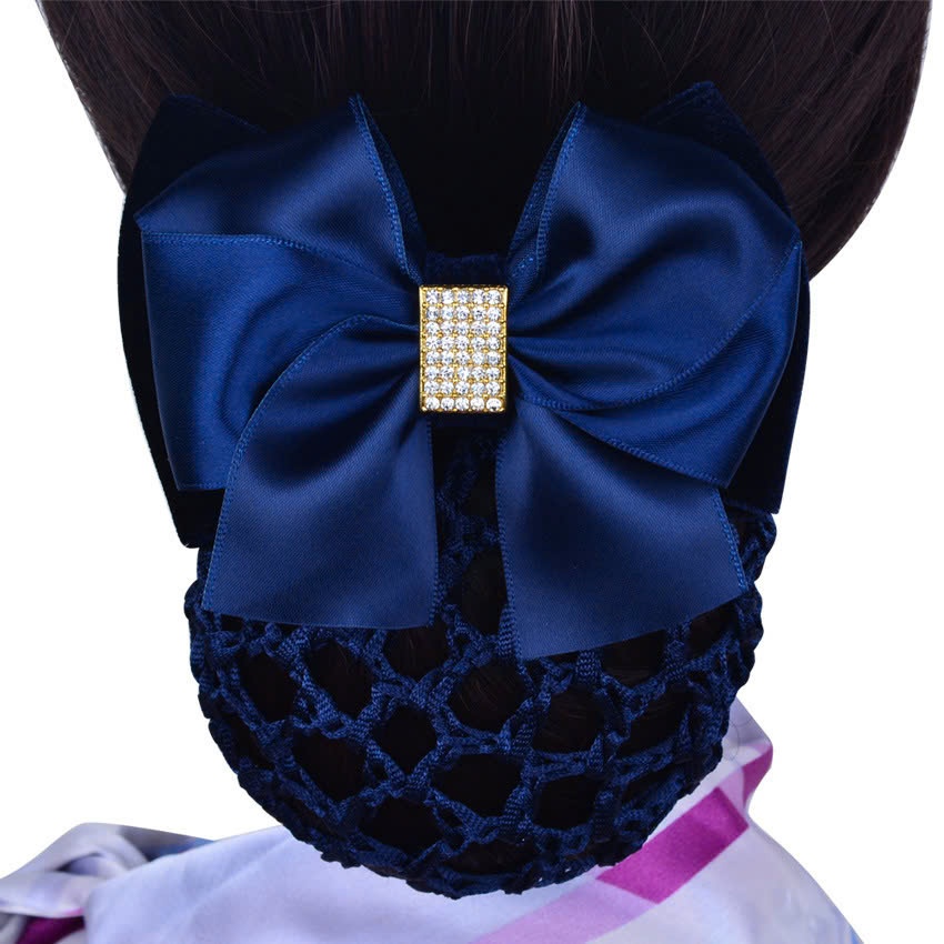 Product image Kẹp tóc túi lưới đầu hoa LAGU kẹp búi tóc cao cấp dành cho thư ký ý tá ngân hàng khách sạn tiếp viên phục vụ KBT026