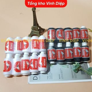 Cuộn chỉ may đen trắng loại sợi dai tốt, Kim khâu quần áo, Kim may tay số 8. Kim Chỉ may vá