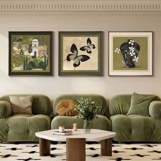 Tranh Treo Tường Canvas Vuông Phong Cách Vintage - Tranh Trang Trí Phòng Khách, Phòng Ngủ, Quan Cafe...