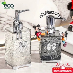 Chai Chiết Dầu Gội Sữa Tắm Nhỏ Gọn Vân Kim Cương Sang Trọng, Chai Chiết Trong Suốt Nhà Tắm Tiện Lợi