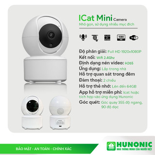 Camera Wifi ICat Mini - Chính hãng bảo hành 1 năm