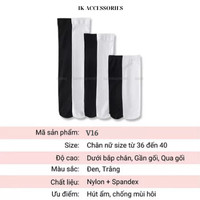 IK Tất Vớ Nữ Lolita Phong Cách Nữ Sinh Nhật Bản Vớ Nữ Cotton Nhật Dễ Thương V16
