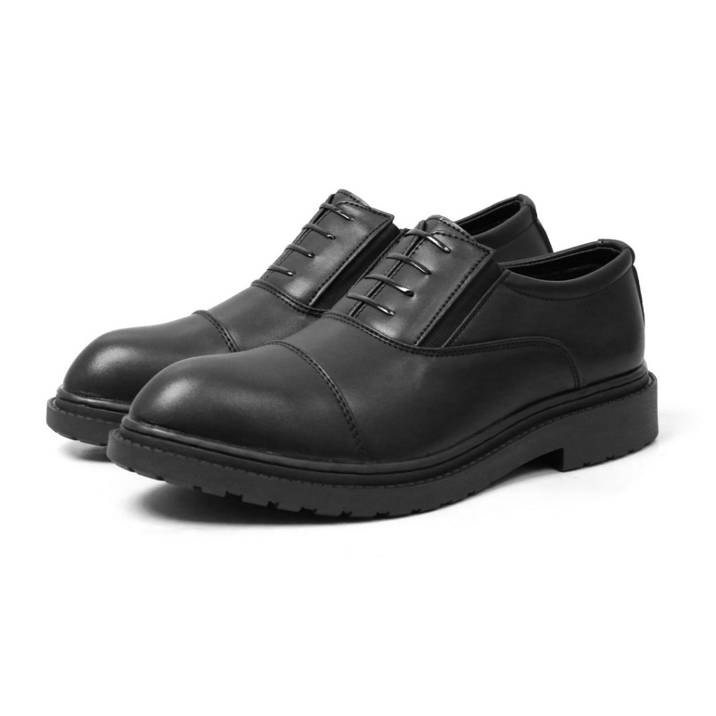 Ảnh Giày công sở oxford da thời trang INICHI G1302 đế cao su 2 tầng có may đế 1