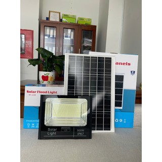 Đèn Pha Năng Lượng Mặt Trời TUVACO Siêu Sáng 100W, 200W, 300W, 500W, Vỏ Nhôm Chống Nước BH 2 Năm (CÓ QUÀ TẶNG)