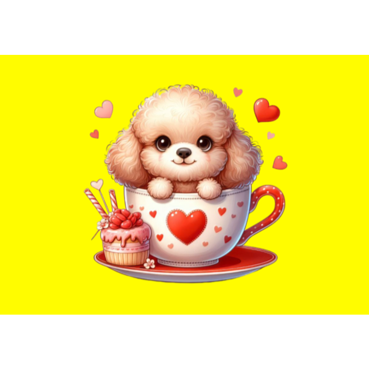 Miếng dán ủi quần áo tại nhà bằng bàn là bàn ủi-hình cún cưng ủi áo