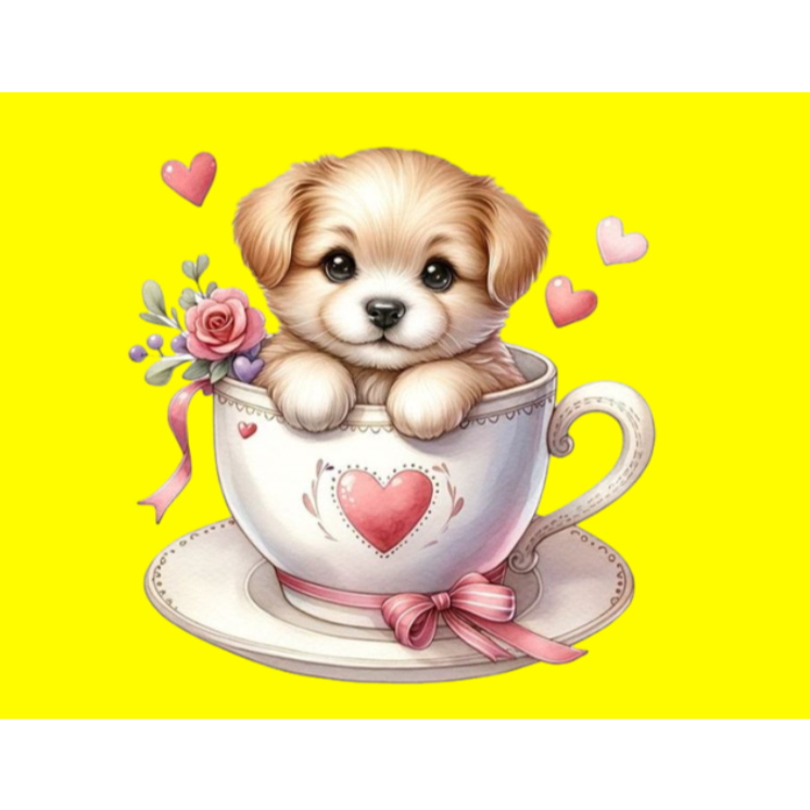 Miếng dán ủi quần áo tại nhà bằng bàn là bàn ủi-hình cún cưng ủi áo