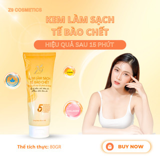 Tẩy tế bào da chết Z9 giúp se khít lỗ chân lông sạch dầu mụn, da khô thoáng mịn màng 80ml