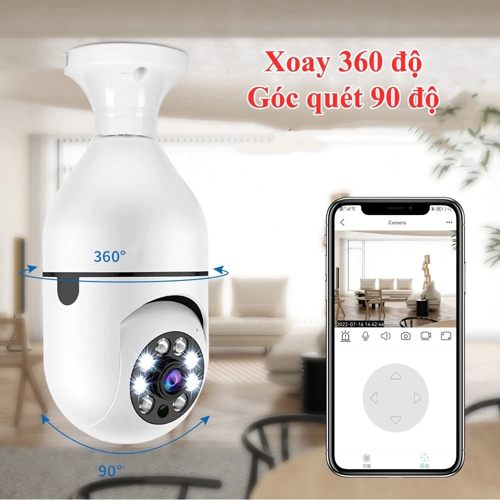 Kiểu dáng độc lạ, bắt mắt kèm, báo rung về điện thoại cho bạn khi phát hiện ra những chuyển động bất thường, đem lại an toàn cho ngôi nhà bạn.