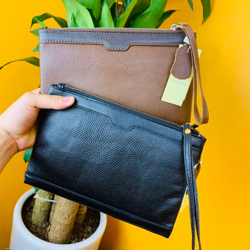 Ví cầm tay, CLUTCH NAM CAO CẤP, DA THẬT 100%, BẢO HÀNH 1 NĂM