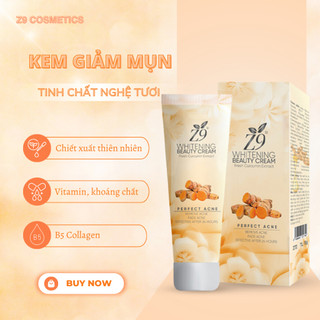 Kem mụn tinh nghệ Z9 giảm thâm sạch mụn, chống oxy hóa và giúp làn da được mềm mịn 15g
