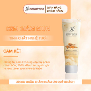 Kem mụn tinh nghệ Z9 giảm thâm sạch mụn, chống oxy hóa và giúp làn da được mềm mịn 15g