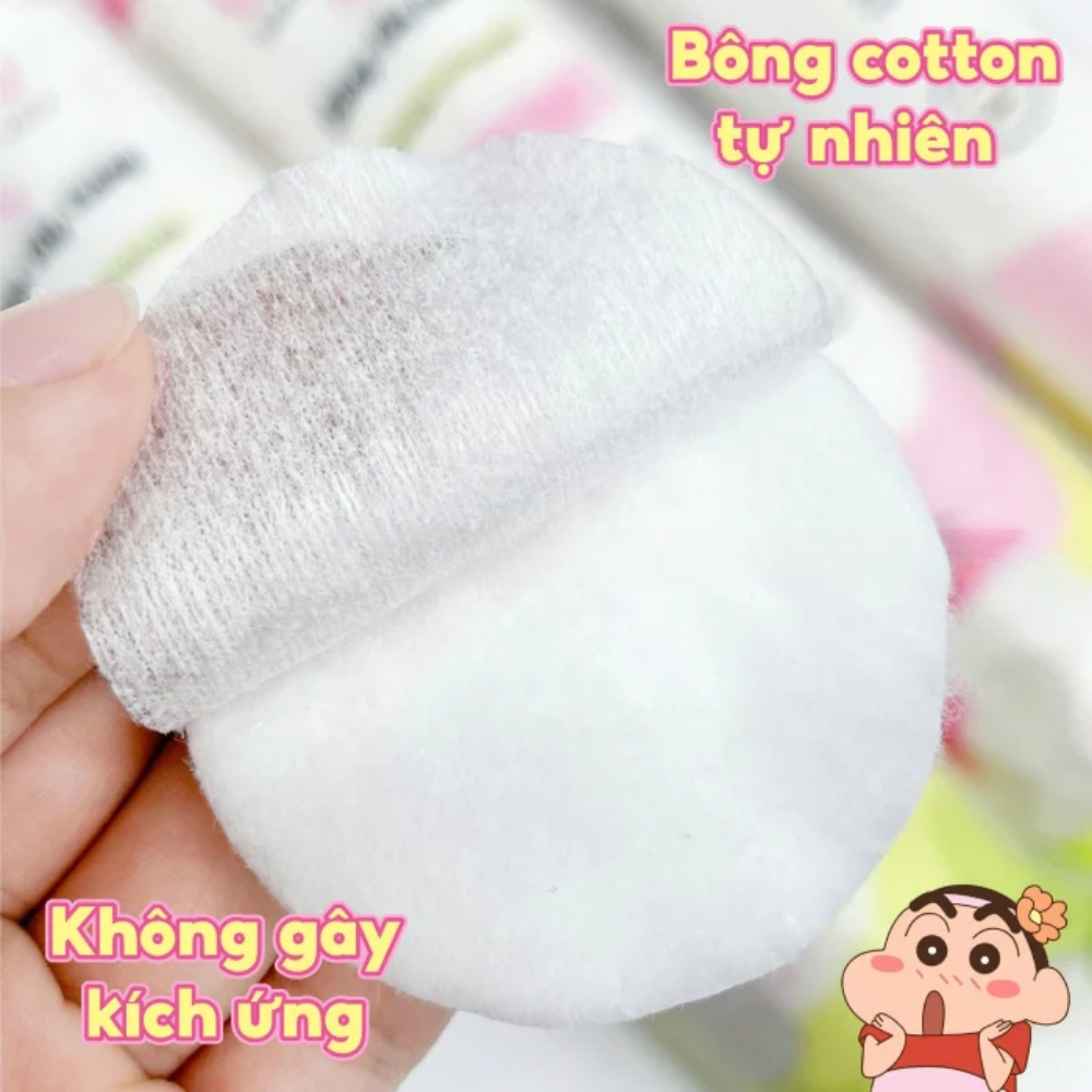 Ảnh Bông tẩy trang Befou 100/234 miếng chất bông mềm mại tiện lợi 2