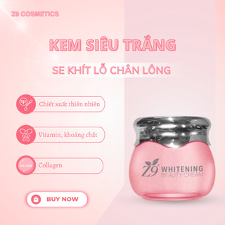 Kem nhung trắng sáng Z9 dưỡng da trắng mịn, nâng tone nhẹ, cải thiện sắc tố da làm đều màu da 20g