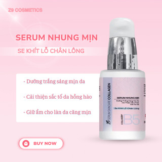 Serum nhung mịn Z9 dưỡng da cấp ẩm collagen, giúp da trắng hồng tự nhiên 30ml