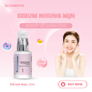 Serum nhung mịn Z9 dưỡng da cấp ẩm collagen, giúp da trắng hồng tự nhiên 30ml