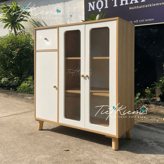 Tủ bếp để lò vi sóng mini Nội Thất Tiết Kiệm KB889