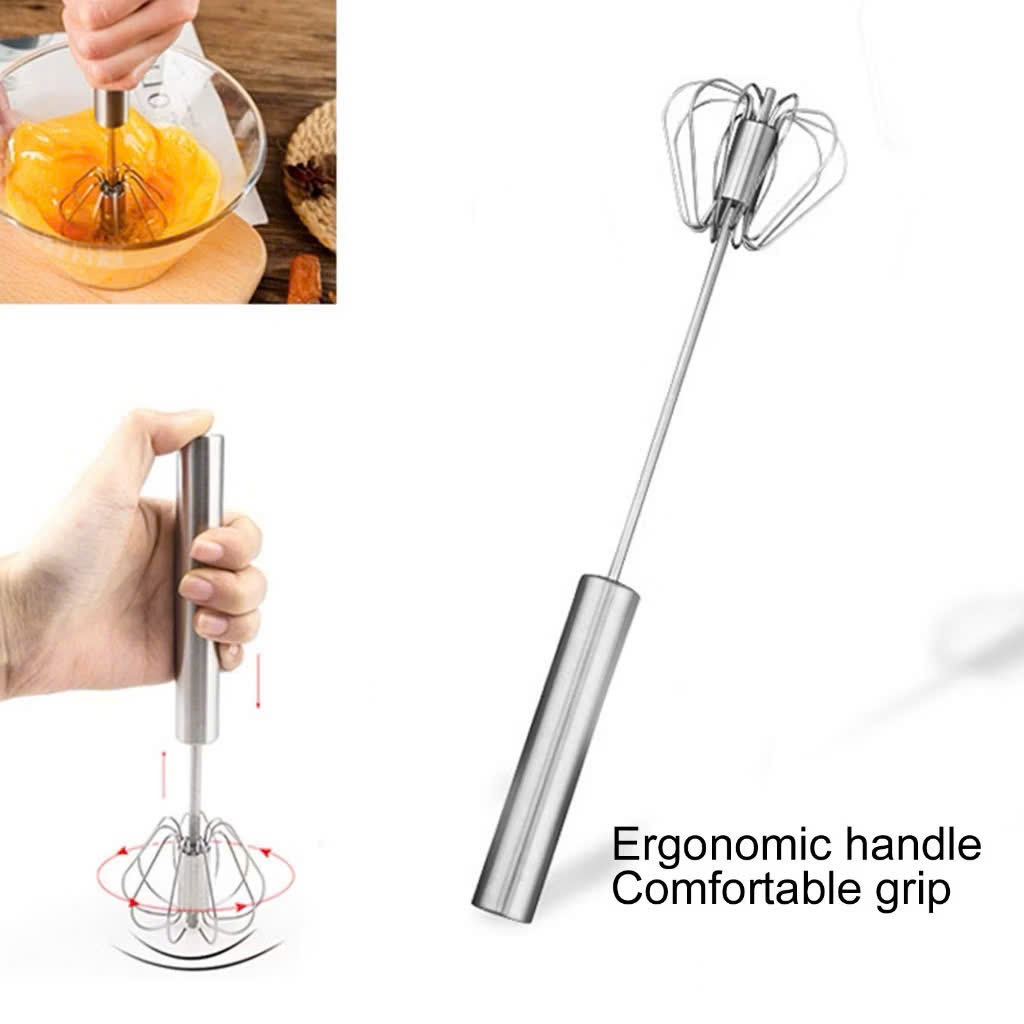 Dụng Cụ Đánh Trứng Bán Tự Động Mini Cầm Tay Inox 304,  CÂY ĐÁNH TRỨNG TỰ ĐỘNG - MÃ: DANHTRUNG035