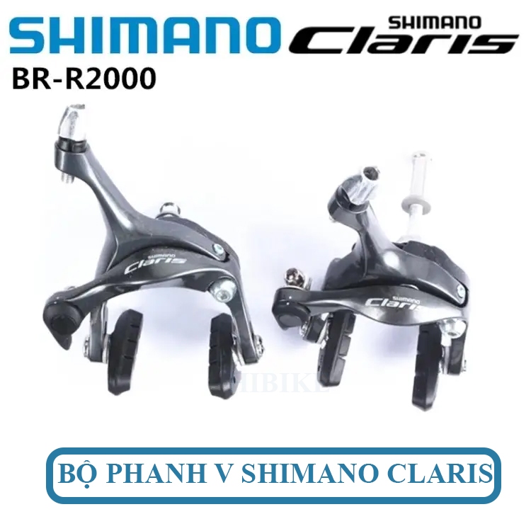 Bộ Phanh V Xe Đạp Shimano Claris BR-R2000 Bộ Ngàm Thắng Cụm Phanh ...