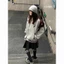 Áo khoác varsity jacket unisex màu ghi trơn viền đỏ họa tiết quả cherry khuy bấm dày dặn bóng chày AK001 - Tiktik
