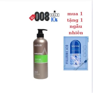 Dầu gội Keratin Marubi dầu gội siêu phục hồi mềm mượt tóc 750ml