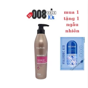 Kem trị liệu phục hồi tóc Keratin Marubi 500ml - Kem trị liệu Phục Hồi Tóc Hư Tổn Sau Khi Sử Dụng Hóa Chất 500ml