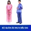 Bộ quần áo mưa chấm bi Yến Nhi cho người lớn, quần áo mưa tiện ích