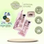 Bảng Phấn Mắt VEECCI 11 Ô Ballet Nơ Lụa Hồng Đen, Có Kèm Mút Vệ Sinh Cọ Tiện Lợi, Đa Năng