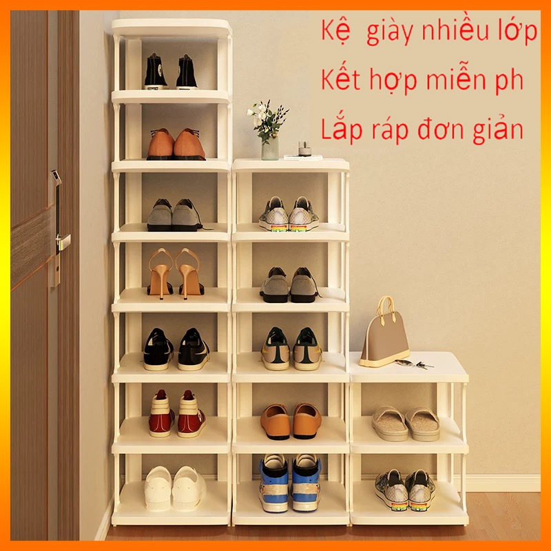 Kệ giày Trang chủ Cửa Vào cửa Nhiều lớp Nội thất Tủ giày đơn giản Tiết kiệm không gian Phòng ngủ Công suất lớn Nhỏ